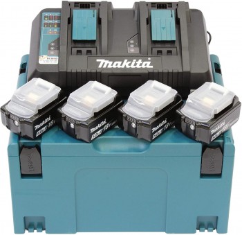 Makita 197626-8 18V Li-Ion accu starterset met duolader in Mbox