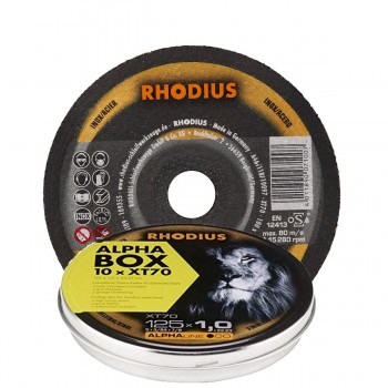 Rhodius XT70 125mm 10 stuks in blik